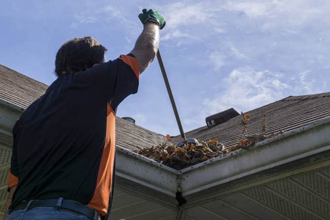 Stop DIY Blocked Gutter Cleaning in Grendon